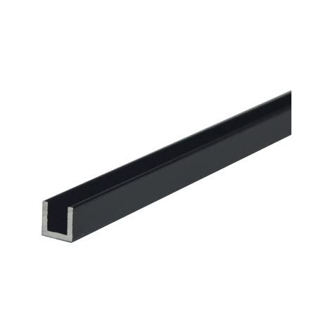 Metal Mate 10 x 10 x 1.5mm x 3m Black Aluminium Channel.